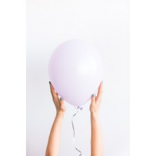 Латексный воздушный шар, пастель нежно-сиреневый, макарунс, 30 см купить