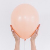 Латексный воздушный шар, цвет персиковый, 30 см