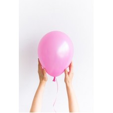 Латексный воздушный шар, цвет фуше, перламутр, 30 см купить