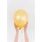 Латексный воздушный шар, цвет золото, 30 см